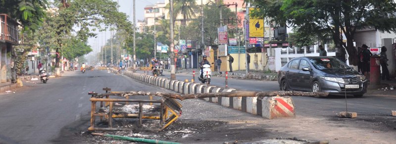 Assamese actress shouts slogans while protesting against CAB