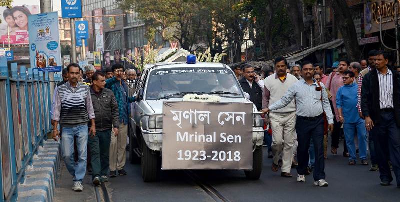 The last journey of Mrinal Sen 