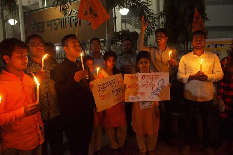 India protests Pulwama attack