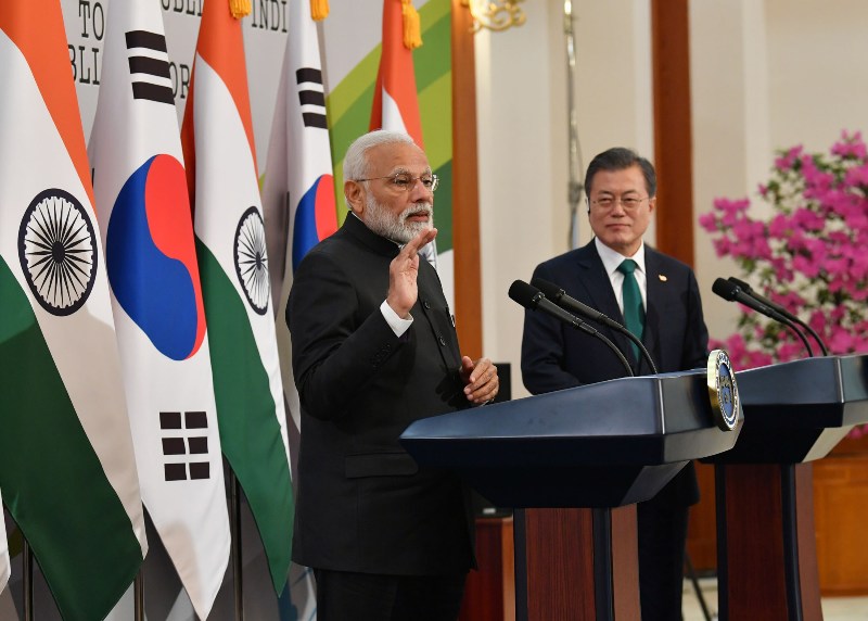 Modi in Korea appeals to global community to fight terrorism