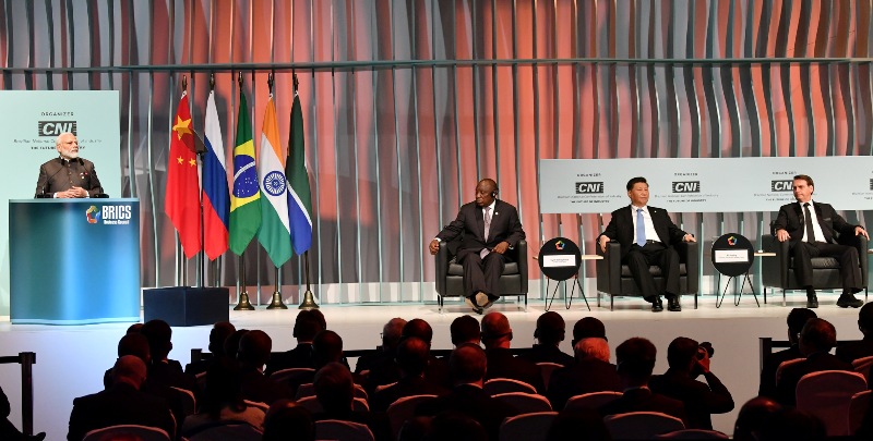 PM Modi addresses BRICS Business Forum in Brazil