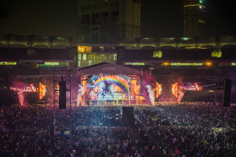 Katy Perry in Mumbai at the OnePlus Music Festival