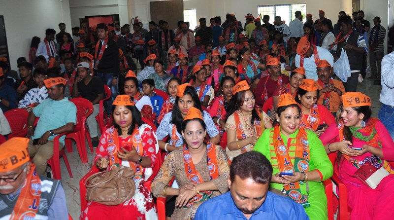 Assam Youth Congress leader Putu Sarkar join BJP