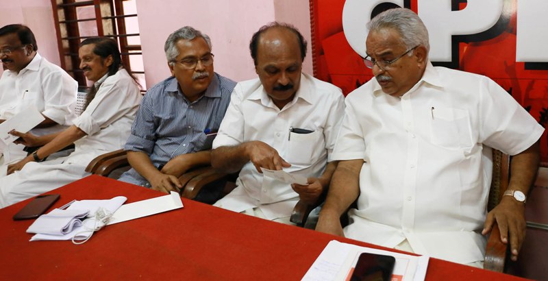 Executive meeting of Kerala Communist Party of India (CPI)