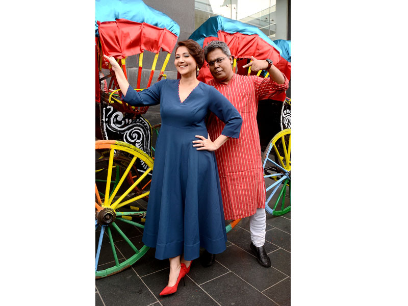 Swastika Mukherjee, Mir inaugurate Acropolis Jackpot Carnival  in Kolkata