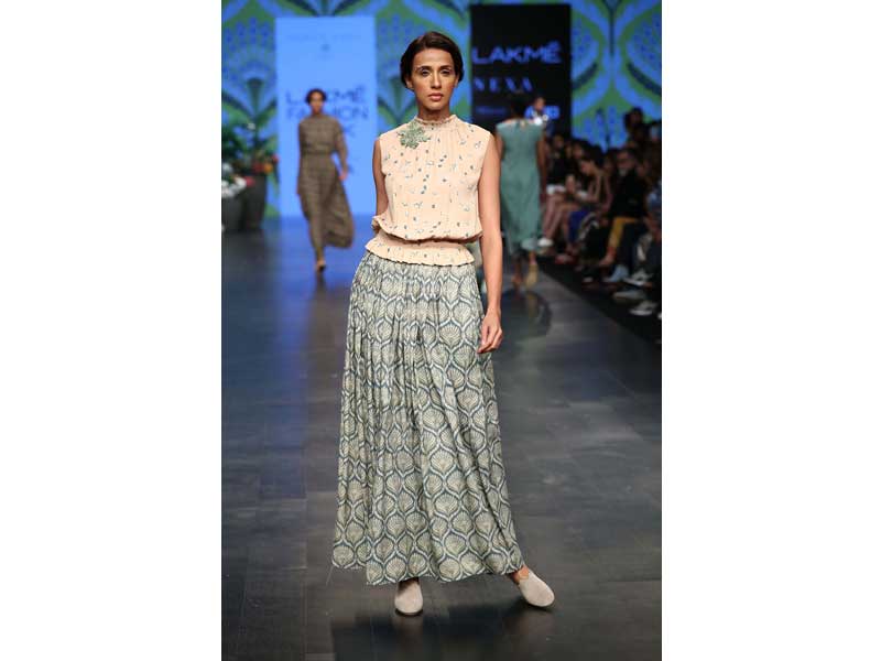 Designer Varun Bahl showcases his collection on LFW Day 1
