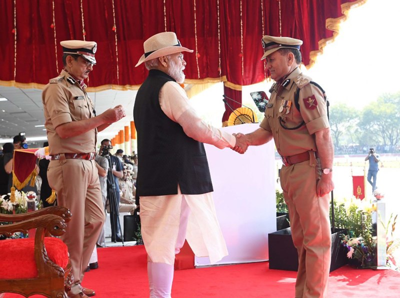 PM Modi attends  Central Industrial Security Forces Raising Day