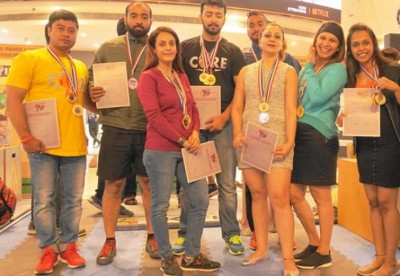 Team CoreFit from Kolkata impresses at the IKFF Delhi Kettlebell Championship 2019