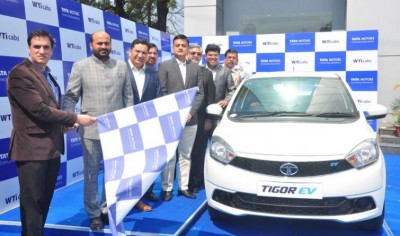 Tata Motors signs an MoU with Wise Travel India to supply Tigor EVs in New Delhi
