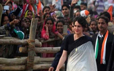 Priyanka Gandhi Vadra campaigns in Amethi