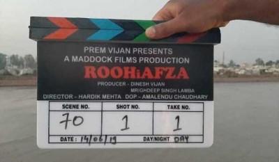 Filming of Rajkummar Rao and Jahnvi Kapoor's â€˜RoohiAfzaâ€™ begins