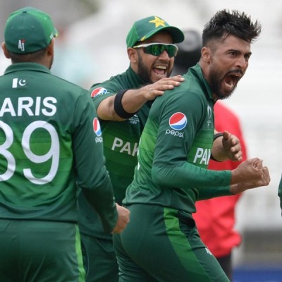 Pakistan win the match against South Africa during ICC Cricket World Cup 2019 at Lords