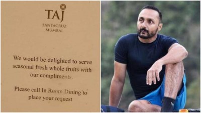 Taj 'trolls' JW Marriott after Rahul Bose buys two bananas for Rs. 442.50
