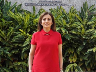Nita Ambani elected to board of Metropolitan Museum of Art