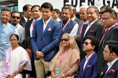 Kolkata celebrates Pink Ball Test match
