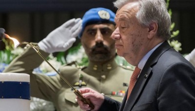 UN honours fallen colleagues and friends who â€˜risk all to promote peaceâ€™