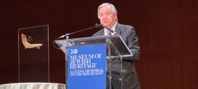 Antisemitism, intolerance, can be unlearned, Guterres tells New York commemoration
