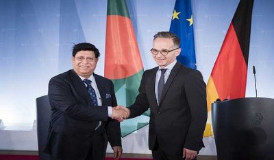 Bangladesh FM meets his German counterpart, calls for stronger international action to solve Rohingya issue