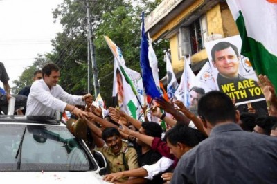 Rahul Gandhi thanks people of Wayanad for voting in his favour