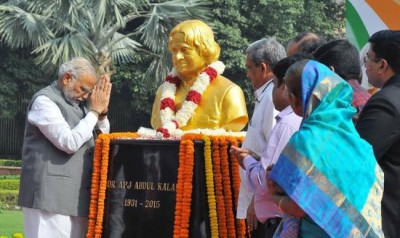 Indian PM Narendra Modi remembers APJ Abdul Kalam on birth anniversary