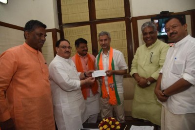 External Affairs Minister S Jaishankar formally joins BJP