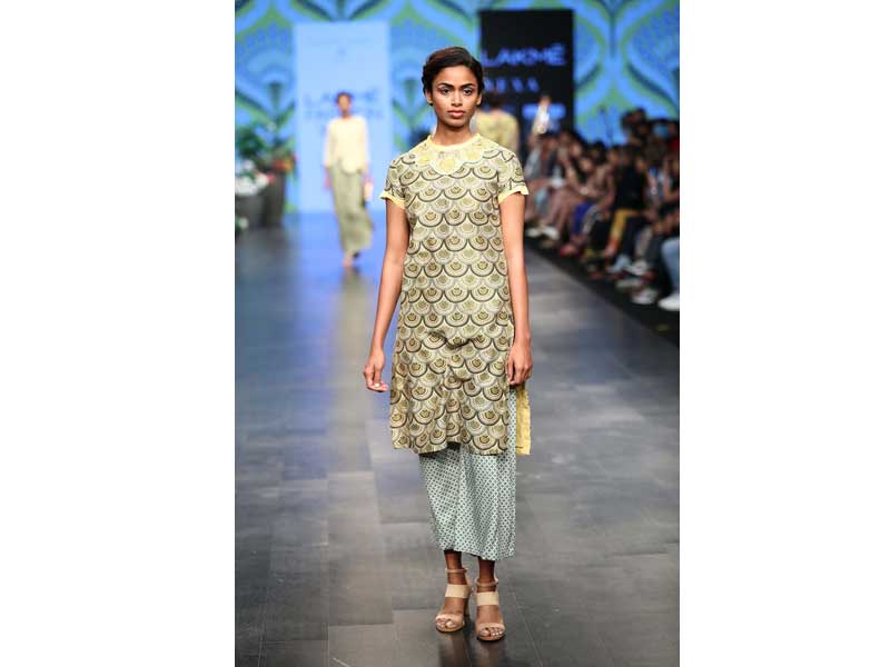 Designer Varun Bahl showcases his collection on LFW Day 1