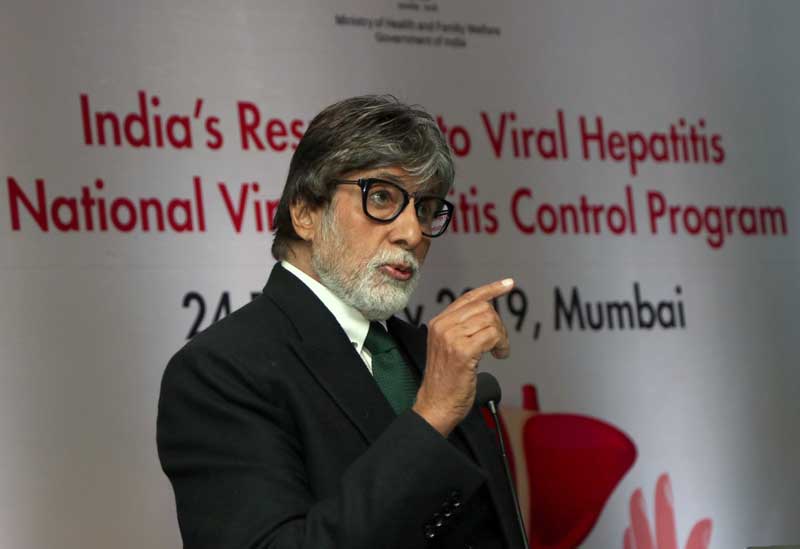 Big B speaks on combating viral Hepatitis in India