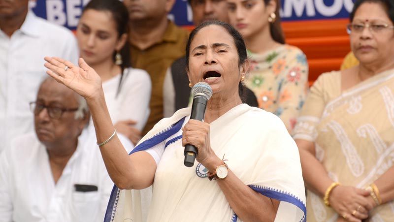 Kolkata: Mamata Banerjee participates in another protest march against CAA