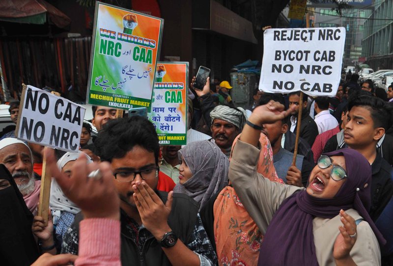 Left, Congress jointly hold protest rally against CAA-NRC-NPR in Kolkata