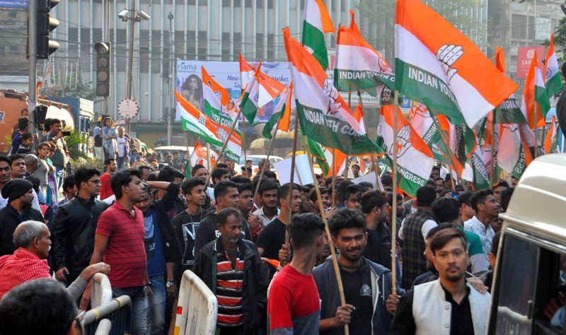 Youth Congress protests CAA-NRC in Kolkata