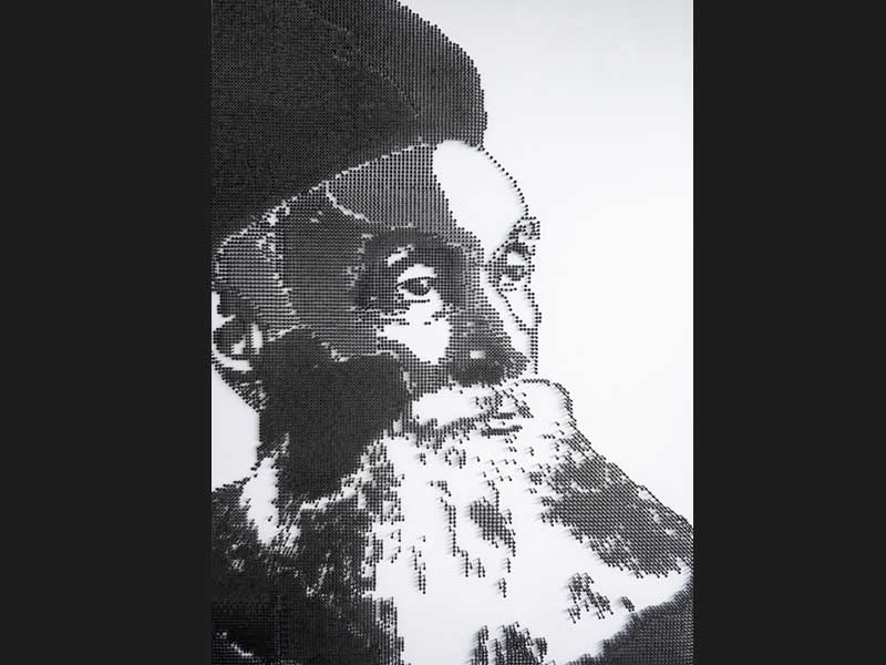 Fabulous art works by Baaya Design at Bombay House