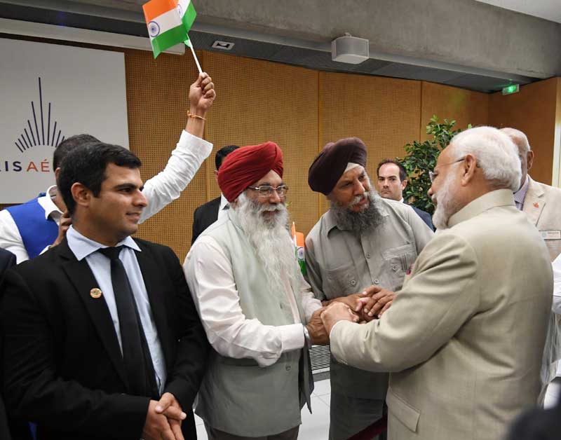 Narendra Modi in France 