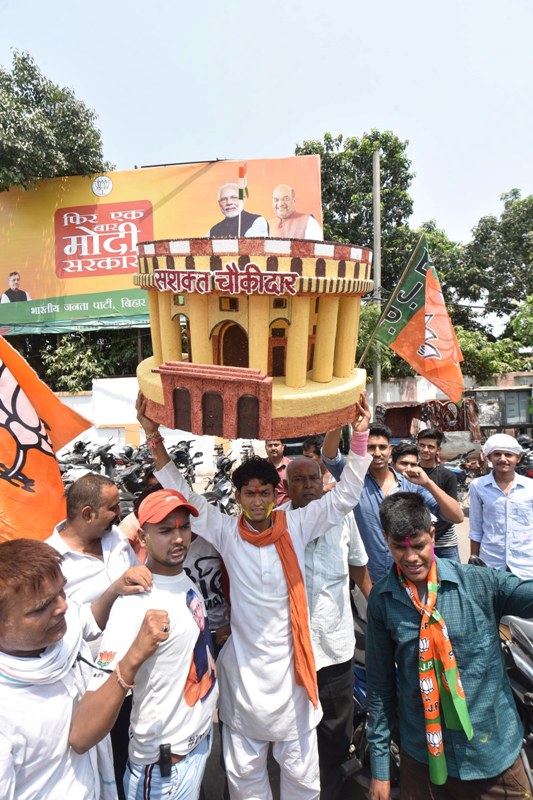 Lok Sabha Elections: Counting of votes progress in India on May 23