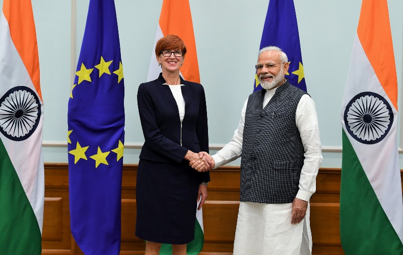 European Union delegation members meet PM Narendra Modi 