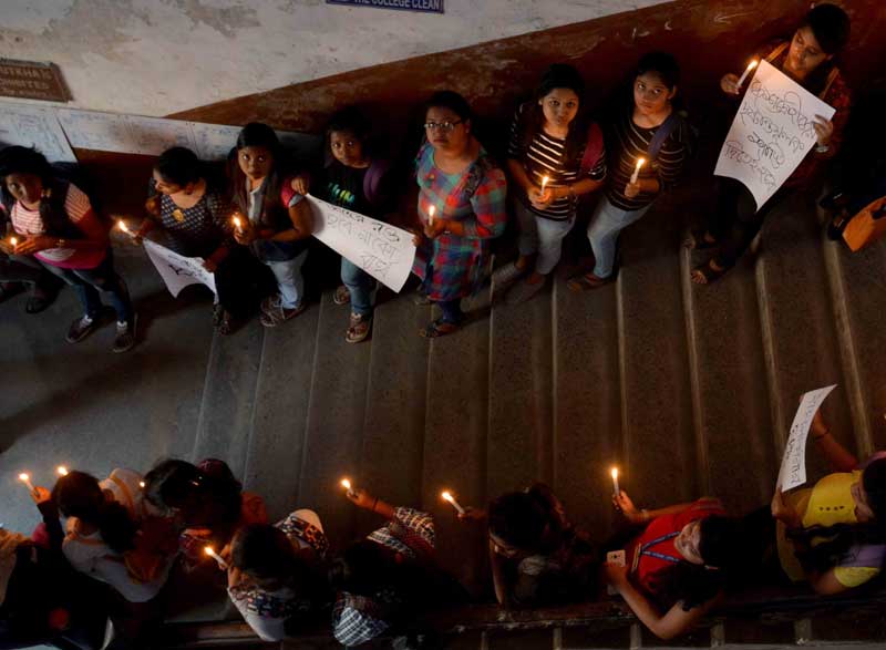 India protests Pulwama attack