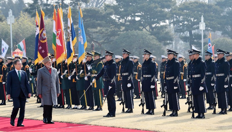 Modi in Korea appeals to global community to fight terrorism