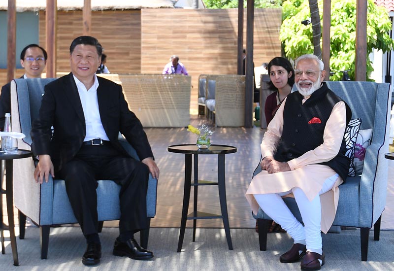 PM Modi holds second informal meeting with Chinese President Xi Jinping