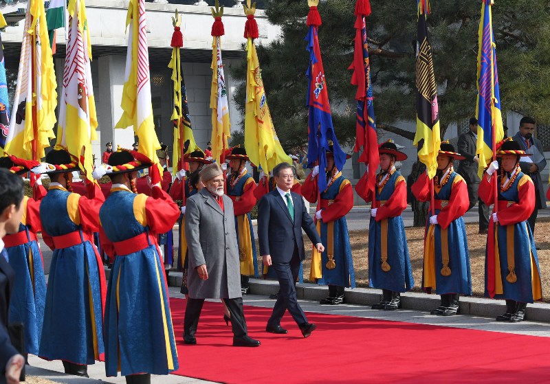 Modi in Korea appeals to global community to fight terrorism