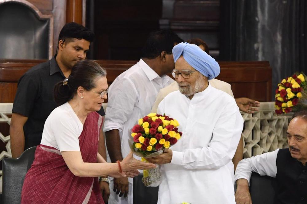Sonia Gandhi addresses Congress Parliamentary Party
