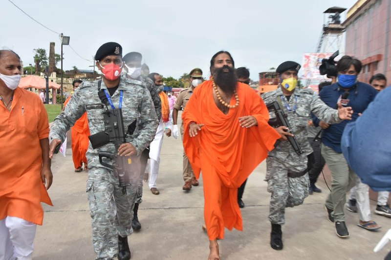 Glimpses from Bhoomi Pujan at Ram Mandir