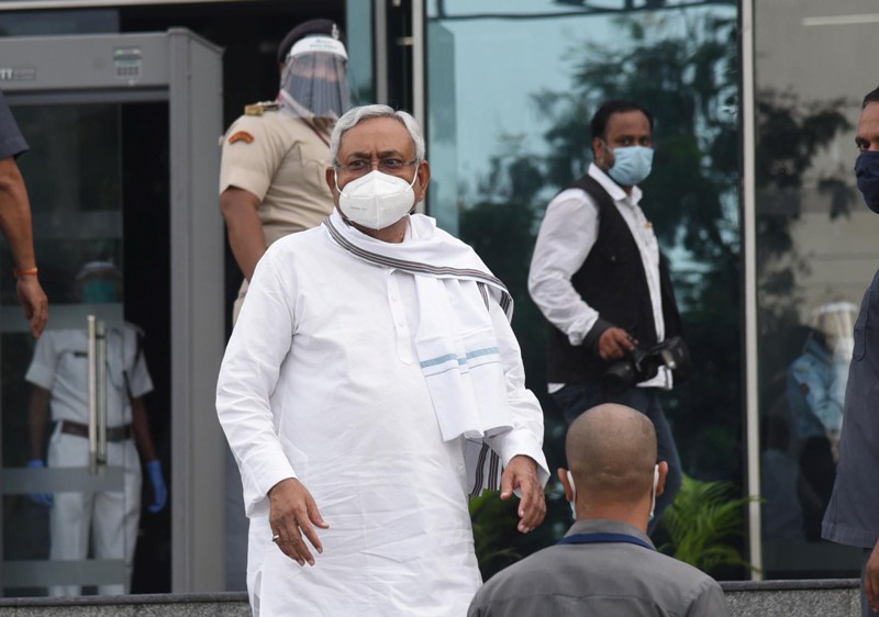 Nitish Kumar at Bihar assembly