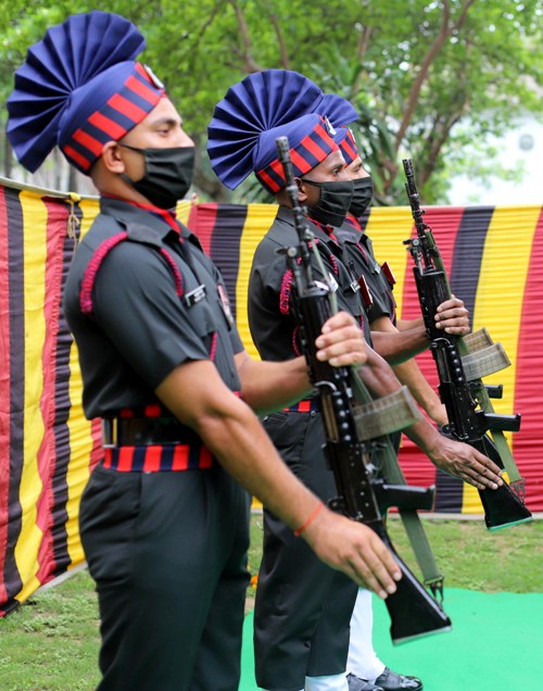 Tributes to martyred soldier NK Deepak Singh