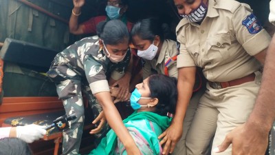 Farmers’ protest in Amaravati