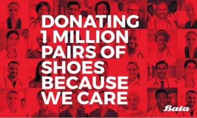 Bata donates one million pairs of shoes to health care workers, volunteers and their families during Covid-19 crisis