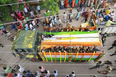 Home They Brought Her Warrior Dead: Funeral of Indian soldiers martyred in Ladakh fighting Chinese