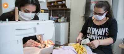 Living apart, â€˜we must stand togetherâ€™ to battle coronavirus pandemic â€“ UN rights chief