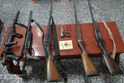 Security forces recover large cache of arms-ammunition in Manipur and Nagaland