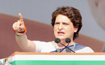 Priyanka Gandhi Vadra raises issue of fertiliser shortage in UP