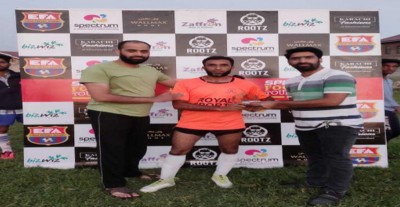 Spectrum Football Tournament in Kashmir: Srinagar FC gets walkover