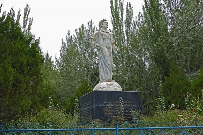 Chinese authorities remove statue of revered Uyghur scholar in Xinjiang: Report